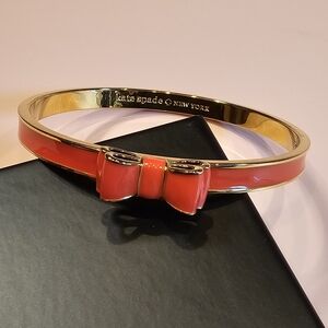 Kate Spade Red Bow Bangle Bracelet